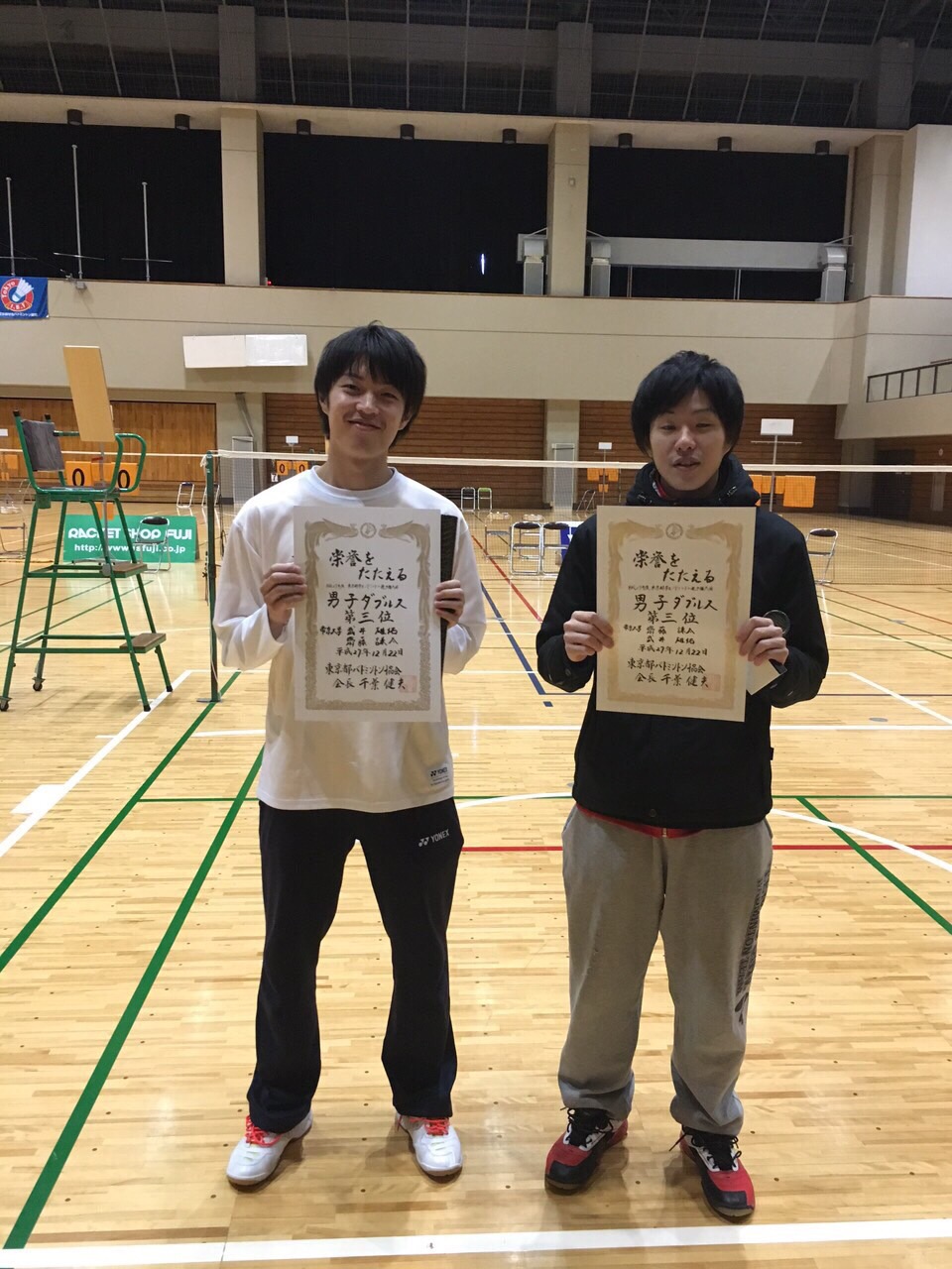 上位入賞者