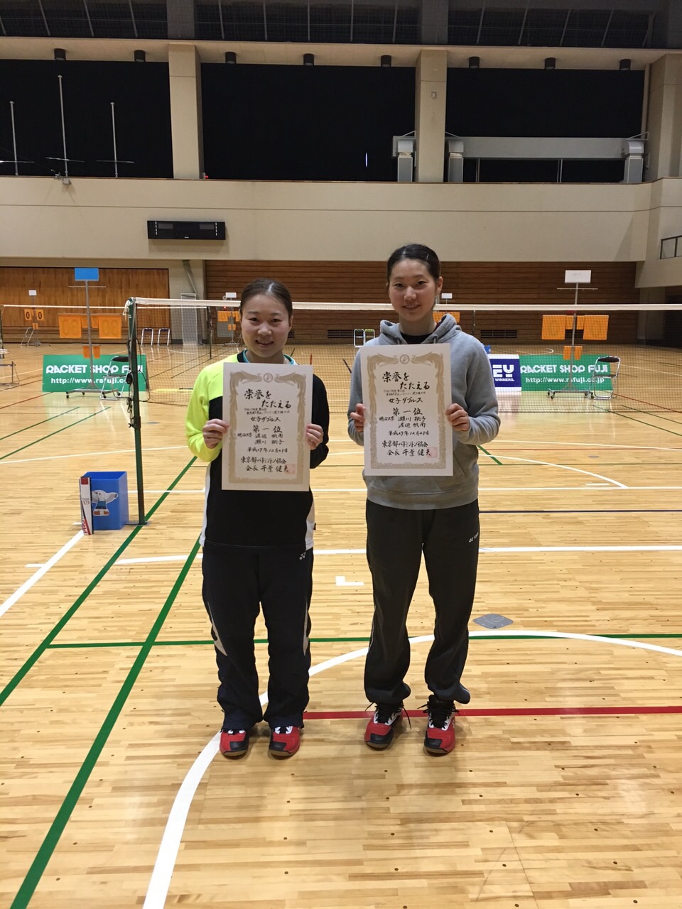 上位入賞者